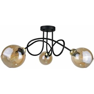 Keter Venus Multi Arm Ceiling Light - Semi Flush Gold - 70cm - E27 Keter Venus Multi Arm Ceiling Light - Semi Flush Gold - 70cm - E27