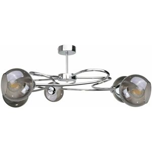 Keter Lighting Blom Multi Arm Semi Flush Ceiling Light - Ceiling Light Keter Lighting Blom Multi Arm Semi Flush Ceiling Light - Ceiling Light