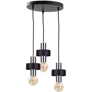 Keter Unica Cluster Pendant Ceiling Light - Black, Silver, 35cm - Ceiling Light Keter Unica Cluster Pendant Ceiling Light - Black, Silver, 35cm - Ceiling Light