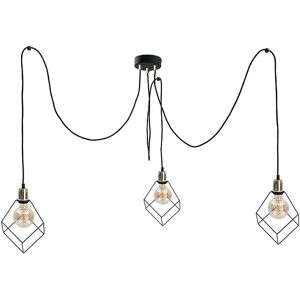Keter Ruben Cluster Pendant Ceiling Light - Gold - 3 E27 Keter Ruben Cluster Pendant Ceiling Light - Gold - 3 E27