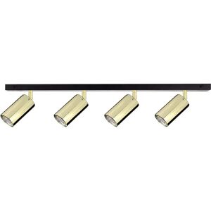 Keter Lighting Eye Ceiling Spotlight Bar Black, Gold, 60cm - Ceiling Spotlight Bar Keter Lighting Eye Ceiling Spotlight Bar Black, Gold, 60cm - Ceiling Spotlight Bar