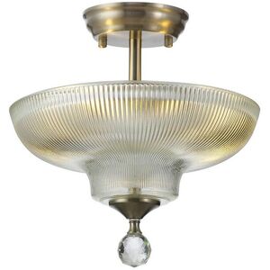Luminosa Lighting Dresden 2 Light Semi Flush Ceiling Lamp - Ceiling Lamp Luminosa Lighting Dresden 2 Light Semi Flush Ceiling Lamp - Ceiling Lamp
