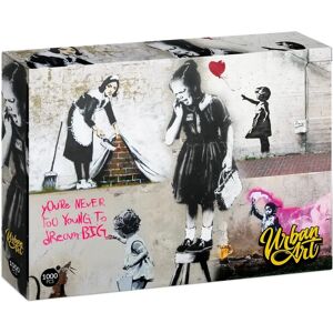 University Games Banksy Collage Puzzle - 1000 Pieces University Games Banksy Collage Puzzle - 1000 Pieces