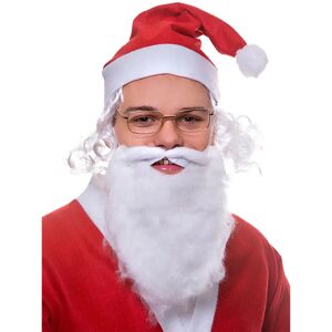Wicked Santa Kit - Hat, Hair, Beard & Glasses - Costume Accessory Wicked Santa Kit - Hat, Hair, Beard & Glasses - Costume Accessory