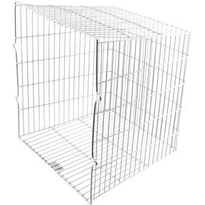 SPARES2GO - UNIVERSAL Terminal Guard Square Boiler Flue Cage - 11x10x10.5 - ZincCoated - Guard SPARES2GO - UNIVERSAL Terminal Guard Square Boiler Flue Cage - 11x10x10.5 - ZincCoated - Guard