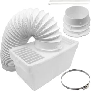 SPARES2GO Condenser Vent Box & Hose Kit - Ventilation Kit SPARES2GO Condenser Vent Box & Hose Kit - Ventilation Kit