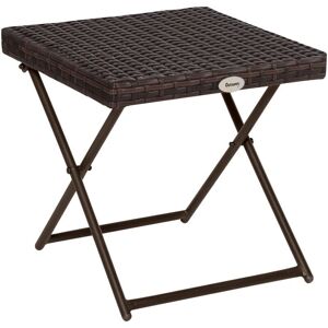 Outsunny Foldable Rattan-Effect Coffee Table - Coffee Table Outsunny Foldable Rattan-Effect Coffee Table - Coffee Table