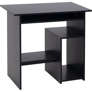 HOMCOM Compact Model Black - Computer Desk with Keyboard Tray HOMCOM Compact Model Black - Computer Desk with Keyboard Tray