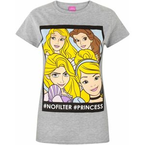Disney x Princess Grey Short Sleeve T-Shirt - T-Shirt Disney x Princess Grey Short Sleeve T-Shirt - T-Shirt