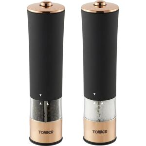 Tower T847003RB Electric Salt & Pepper Mill Set - Rose Gold Tower T847003RB Electric Salt & Pepper Mill Set - Rose Gold