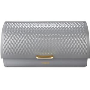 Tower T826090GRY Bread Bin - Rectangular Grey Stainless Steel Tower T826090GRY Bread Bin - Rectangular Grey Stainless Steel