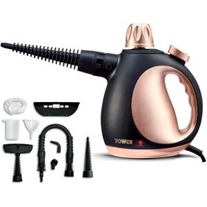 Tower T134000BLG - Black and Rose Gold - Handheld Steam Cleaner Tower T134000BLG - Black and Rose Gold - Handheld Steam Cleaner
