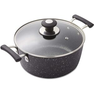 Tower Tower T900116 Precision 24cm Non-Stick Stock Pot Black Tower Tower T900116 Precision 24cm Non-Stick Stock Pot Black