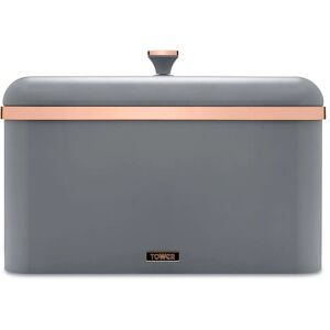 Tower Cavaletto Bread Bin Grey - Bread Bin - Kitchen Storage Tower Cavaletto Bread Bin Grey - Bread Bin - Kitchen Storage