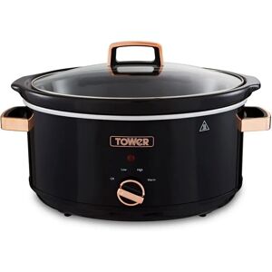 Tower T16019RG - Black, Rose gold - Slow Cooker Tower T16019RG - Black, Rose gold - Slow Cooker