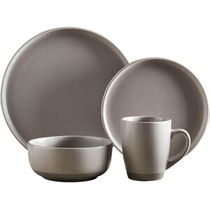 Tower Avena Grey 16 Piece Dinnerware Set - Dinnerware Set Tower Avena Grey 16 Piece Dinnerware Set - Dinnerware Set
