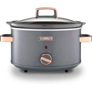 Tower T16042GRY - Grey - Slow Cooker Tower T16042GRY - Grey - Slow Cooker