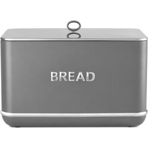 Tower Renaissance Bread Bin - Grey Steel Rectangular 16L Tower Renaissance Bread Bin - Grey Steel Rectangular 16L