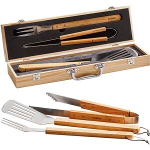 Tower T932005 Stainless Steel BBQ Tool Set - Grill Accessories Tower T932005 Stainless Steel BBQ Tool Set - Grill Accessories