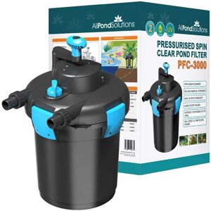 AllPondSolutions AllPondSolutions Pressurised Koi Fish Pond Filter Complete Kit Ponds Up to 3000 - PFC-3000 AllPondSolutions AllPondSolutions Pressurised Koi Fish Pond Filter Complete Kit Ponds Up to 3000 - PFC-3000