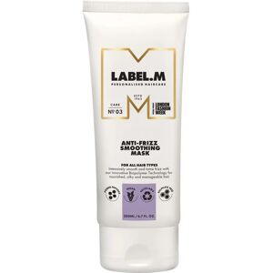 Label M Womens Anti-Frizz Smoothing Hair Mask - 200ml Label M Womens Anti-Frizz Smoothing Hair Mask - 200ml