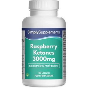 Simply Supplements Raspberry Ketones 3000mg - 120 Capsules Simply Supplements Raspberry Ketones 3000mg - 120 Capsules