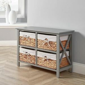 Home Source Dartmouth 4 Drawer Storage Unit - Storage Unit Home Source Dartmouth 4 Drawer Storage Unit - Storage Unit