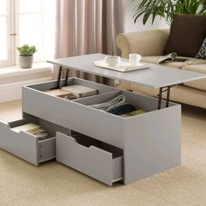 Home Source - Wooden Lift Up Top - Grey - Coffee Table Home Source - Wooden Lift Up Top - Grey - Coffee Table