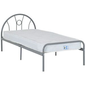 Seconique Nova Silver Metal Bed Frame - Bed Frame Seconique Nova Silver Metal Bed Frame - Bed Frame