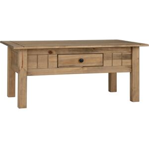 Seconique Panama Waxed Pine 1 Drawer Coffee Table - Coffee Table Seconique Panama Waxed Pine 1 Drawer Coffee Table - Coffee Table