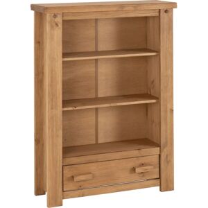 Seconique Tortilla - 1 Drawer Bookcase - Distressed Waxed Pine Seconique Tortilla - 1 Drawer Bookcase - Distressed Waxed Pine