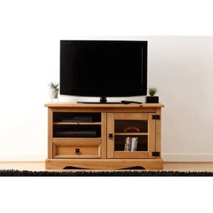 Seconique Corona Mexican Solid Pine 1 Door 1 Drawer TV Entertainment Unit Seconique Corona Mexican Solid Pine 1 Door 1 Drawer TV Entertainment Unit