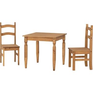 Seconique Rio Pine Dining Table and 2 Chairs Set Seconique Rio Pine Dining Table and 2 Chairs Set
