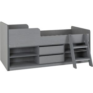 Seconique Felix Low Sleeper Bed - Storage - Grey - Cabin Bed Seconique Felix Low Sleeper Bed - Storage - Grey - Cabin Bed