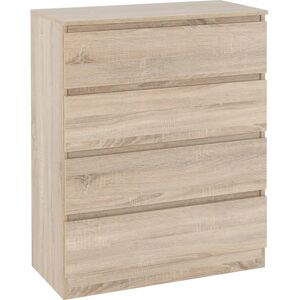 Seconique Malvern 4 Drawer Chest of Drawers - Chest of Drawers Seconique Malvern 4 Drawer Chest of Drawers - Chest of Drawers