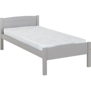 Seconique Amber 3FT Bed Frame - Grey Slate - Bed Frame Seconique Amber 3FT Bed Frame - Grey Slate - Bed Frame