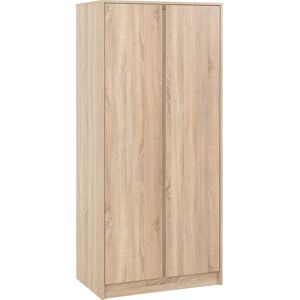 Seconique Malvern Sonoma Oak 2 Door Wardrobe - Wardrobe Seconique Malvern Sonoma Oak 2 Door Wardrobe - Wardrobe