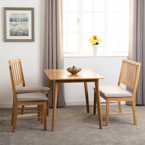 Seconique Austin Oak Dining Set Table Bench and 2 Chairs - Dining Set Seconique Austin Oak Dining Set Table Bench and 2 Chairs - Dining Set