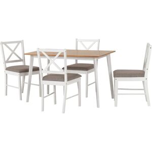 Seconique Balfour Dining Set Table and 4 Chairs - Dining Set Seconique Balfour Dining Set Table and 4 Chairs - Dining Set