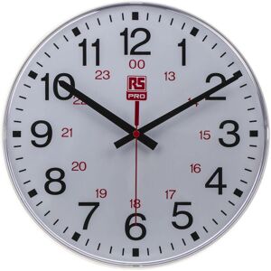 Orologio da Parete RS PRO - 300mm - Bianco - Analogico Orologio da Parete RS PRO - 300mm - Bianco - Analogico