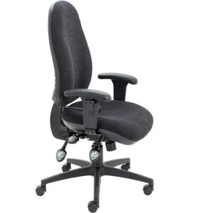 Ashvale Ergo Lumbar Pump Office Chair - Charcoal - Ergonomic Support Ashvale Ergo Lumbar Pump Office Chair - Charcoal - Ergonomic Support