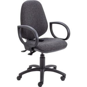 Ashvale Grantham Lumbar Pump Office Chair - Charcoal Ashvale Grantham Lumbar Pump Office Chair - Charcoal