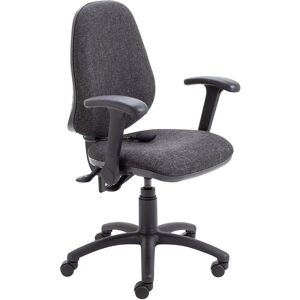 Ashvale Grantham Lumbar Pump Operator Chair - Charcoal Office Chair Ashvale Grantham Lumbar Pump Operator Chair - Charcoal Office Chair