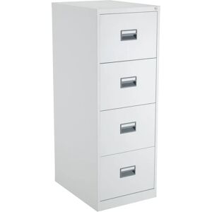 Talos 2 Drawer Filing Cabinet - Full Access - Steel - White - 465x620x700mm Talos 2 Drawer Filing Cabinet - Full Access - Steel - White - 465x620x700mm