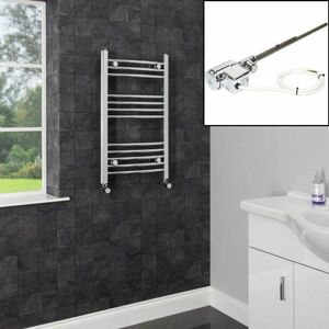DuraTherm - Dual Fuel Towel Radiator 750x450 Curved - Towel Radiator DuraTherm - Dual Fuel Towel Radiator 750x450 Curved - Towel Radiator