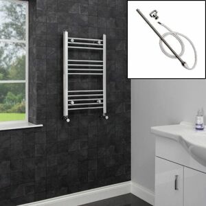 Duratherm - Dual Fuel Towel Radiator 1200x450 - Chrome - Towel Radiator Duratherm - Dual Fuel Towel Radiator 1200x450 - Chrome - Towel Radiator