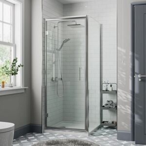 Diamond - 900x900mm Framed Hinged Shower Enclosure Diamond - 900x900mm Framed Hinged Shower Enclosure