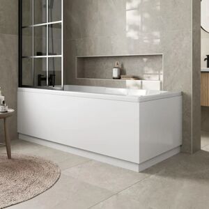 Aurora Modern Bathroom 1800 Front & 800 End Bath Panel Pack 18mm MDF White Gloss - Bath Panel Aurora Modern Bathroom 1800 Front & 800 End Bath Panel Pack 18mm MDF White Gloss - Bath Panel