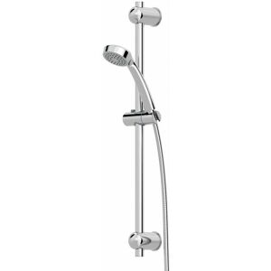 Architeckt Model - Round Shower Kit with Adjustable Handset - Silver, Chrome Architeckt Model - Round Shower Kit with Adjustable Handset - Silver, Chrome