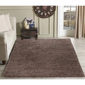 Smart Living Wholesale Ltd 200cm x 290cm Dark Beige Luxury Shaggy Rug Smart Living Wholesale Ltd 200cm x 290cm Dark Beige Luxury Shaggy Rug
